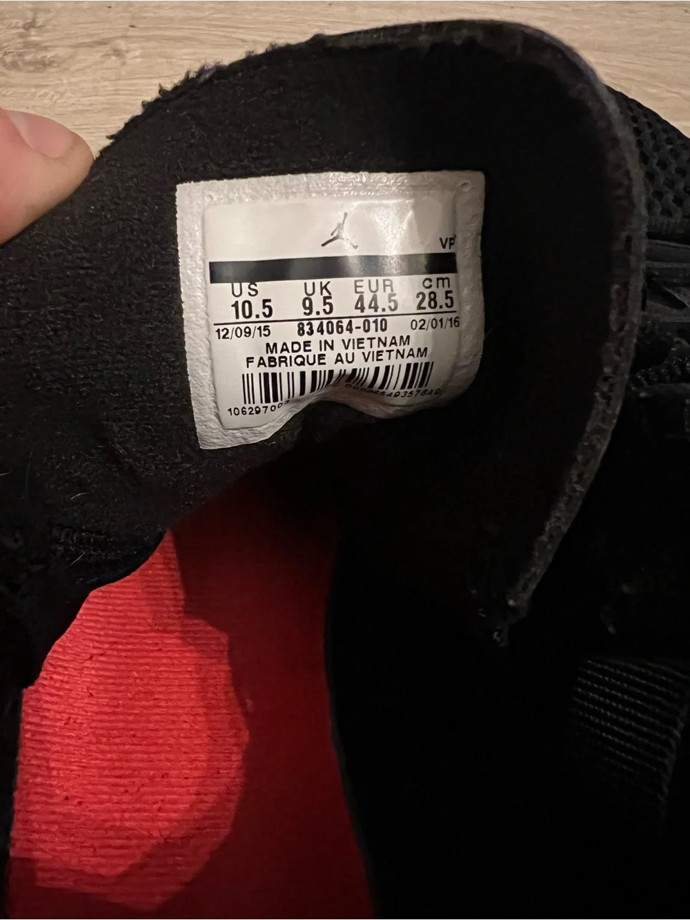 Jordan breathable knit